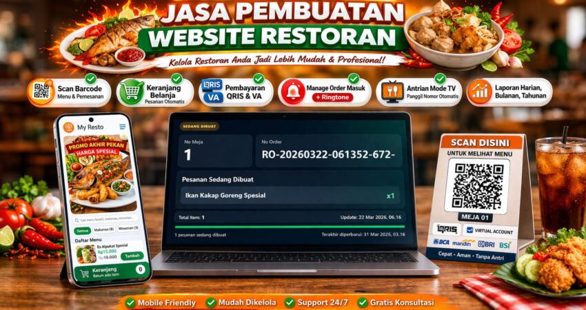 Website Restoran Order
