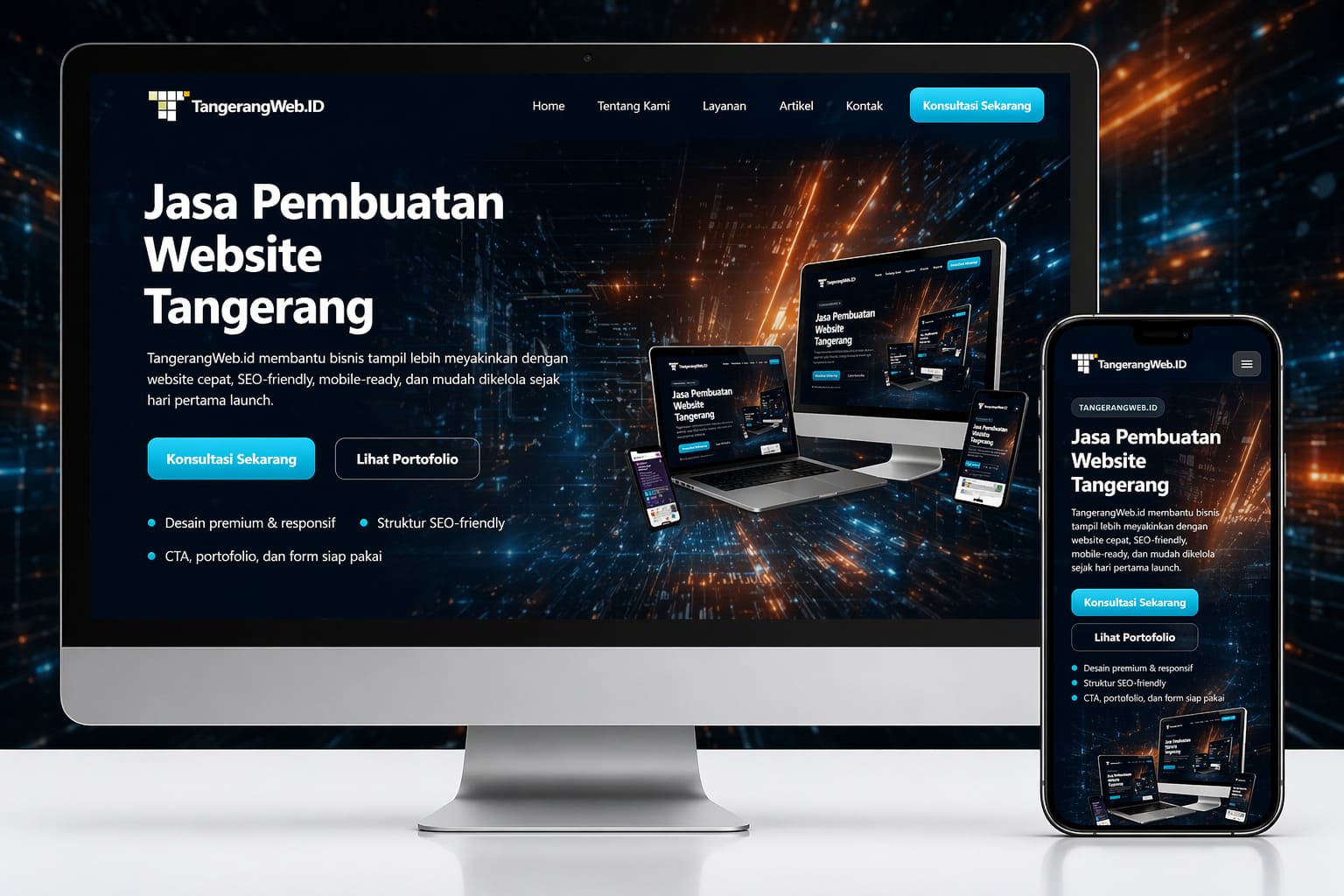 Servizo Theme Profesional untuk Bisnis Jasa