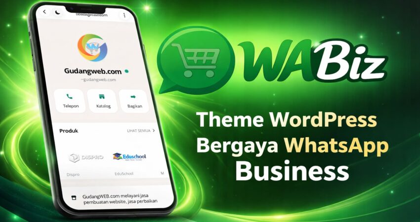 WABiz Theme Wordpress Mirip Whatsapp Bisnis