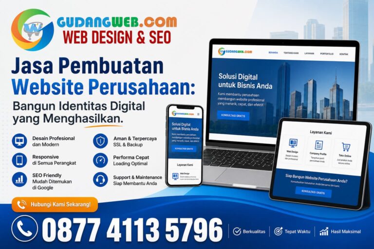 Jasa Pembuatan Website Perusahaan Bangun Identitas Digital yang Menghasilkan