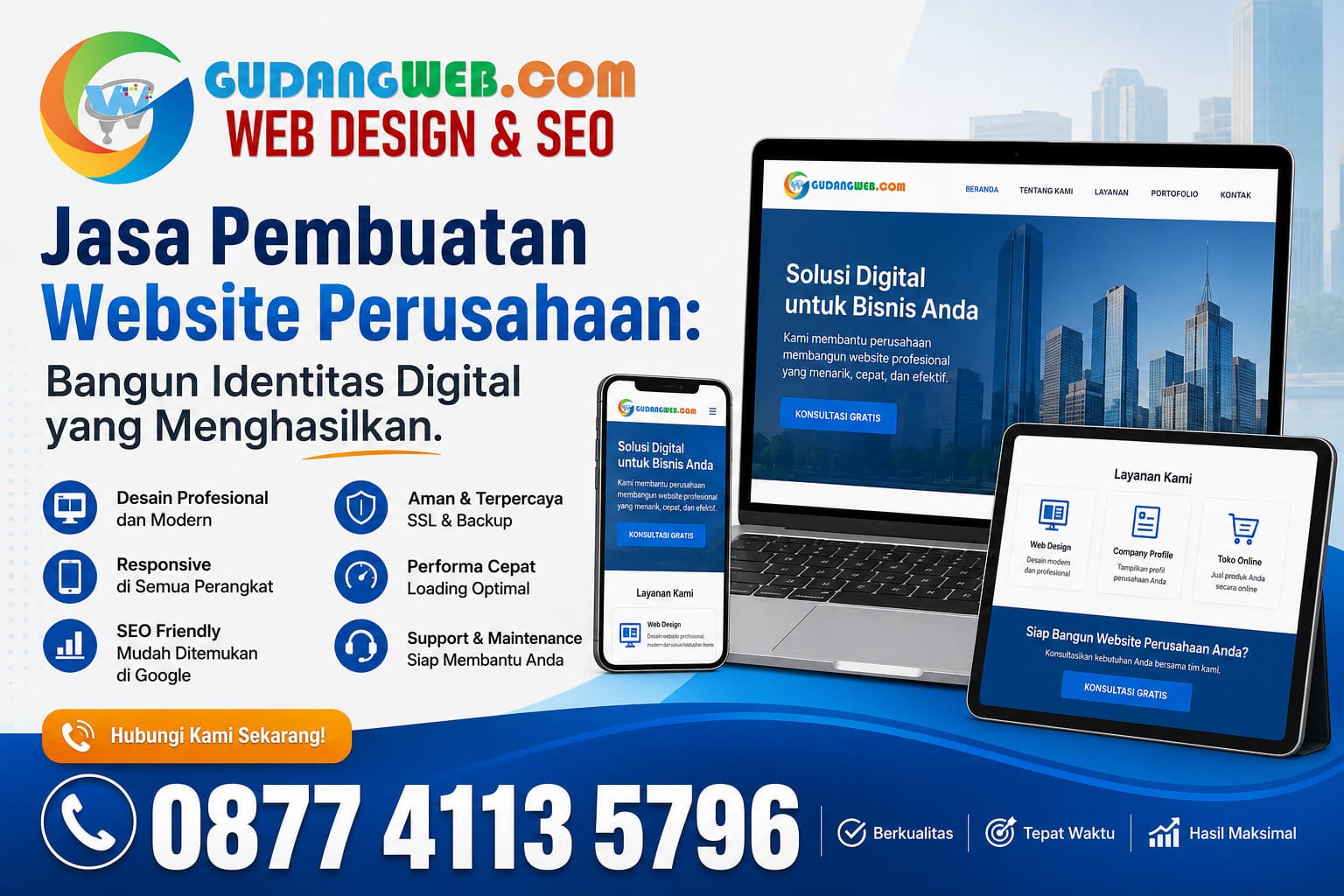 Jasa Pembuatan Website Perusahaan Bangun Identitas Digital yang Menghasilkan