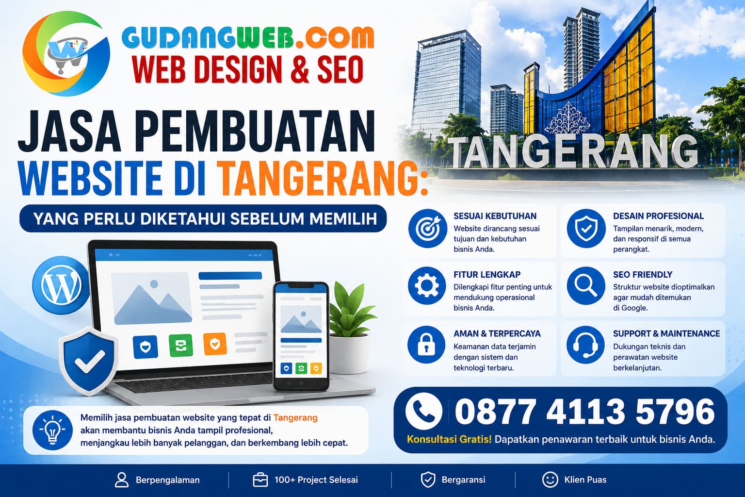 Jasa Pembuatan Website di Tangerang Yang Perlu Diketahui Sebelum Memilih